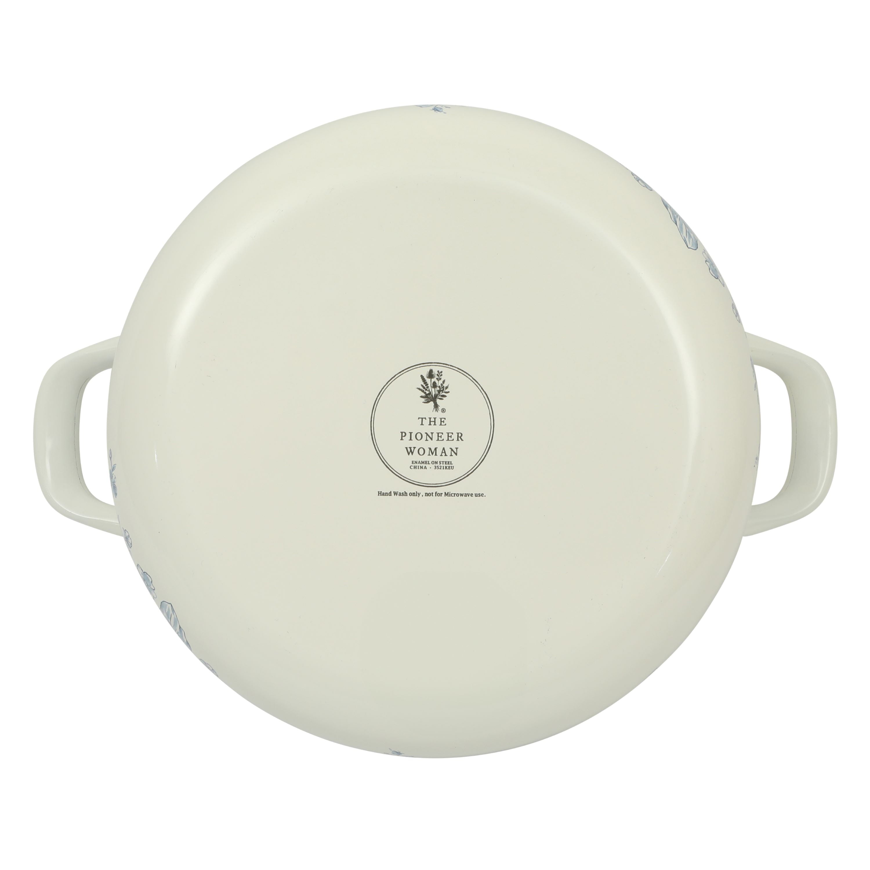 The Pioneer Woman Agatha Enamel-on-Steel 6-Quart Dutch Oven, Blue