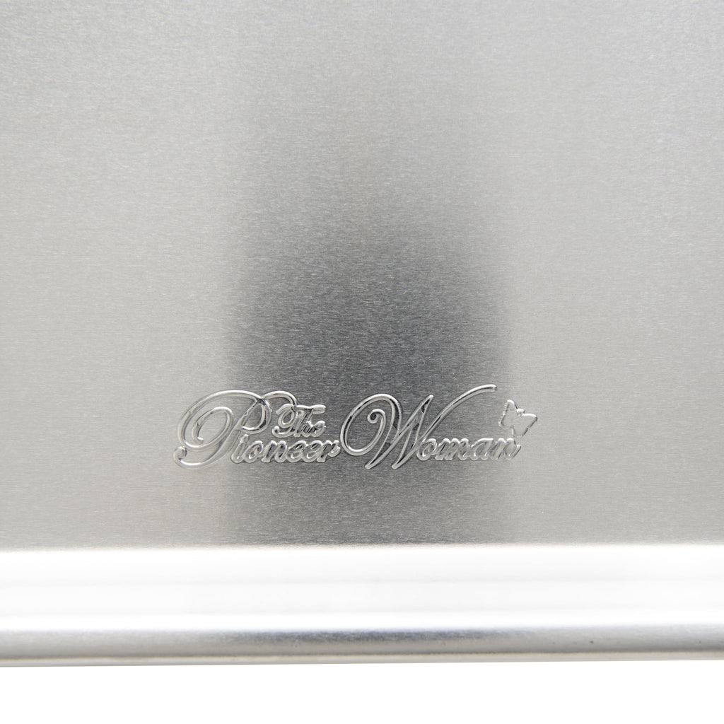 The Pioneer Woman Naturals Aluminum 2 Pack Half Sheet Set Silver 17.1" x 12.1" x 1"