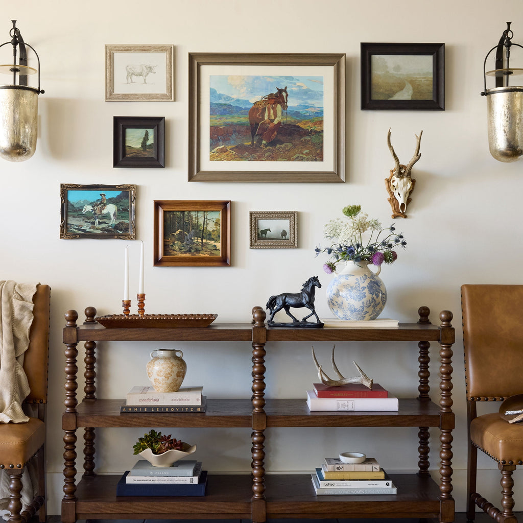 The Pioneer Woman Western Farmhouse Wall Art Set of 3 Framed Prints