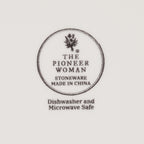 The Pioneer Woman Delilah 12-Piece Stoneware Dinnerware Set, Blue