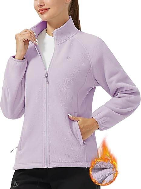 Pioneer Camp Athleisure Fleece Long Sleeve Jacket, Women's - Classic Cottagecore Essential