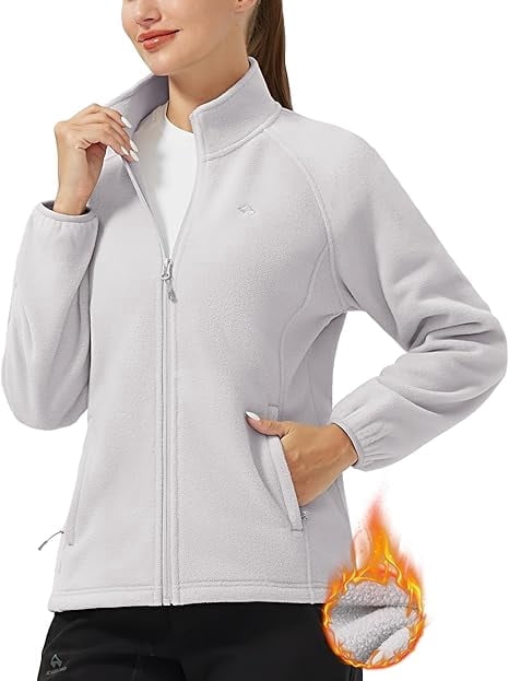 Pioneer Camp Athleisure Fleece Long Sleeve Jacket, Women's