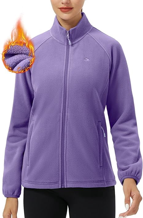Pioneer Camp Athleisure Fleece Long Sleeve Jacket, Women's - Classic Cottagecore Essential