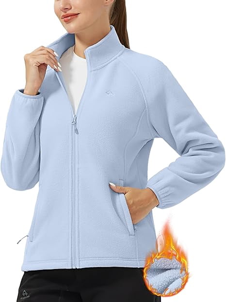 Pioneer Camp Athleisure Fleece Long Sleeve Jacket, Women's - Classic Cottagecore Essential
