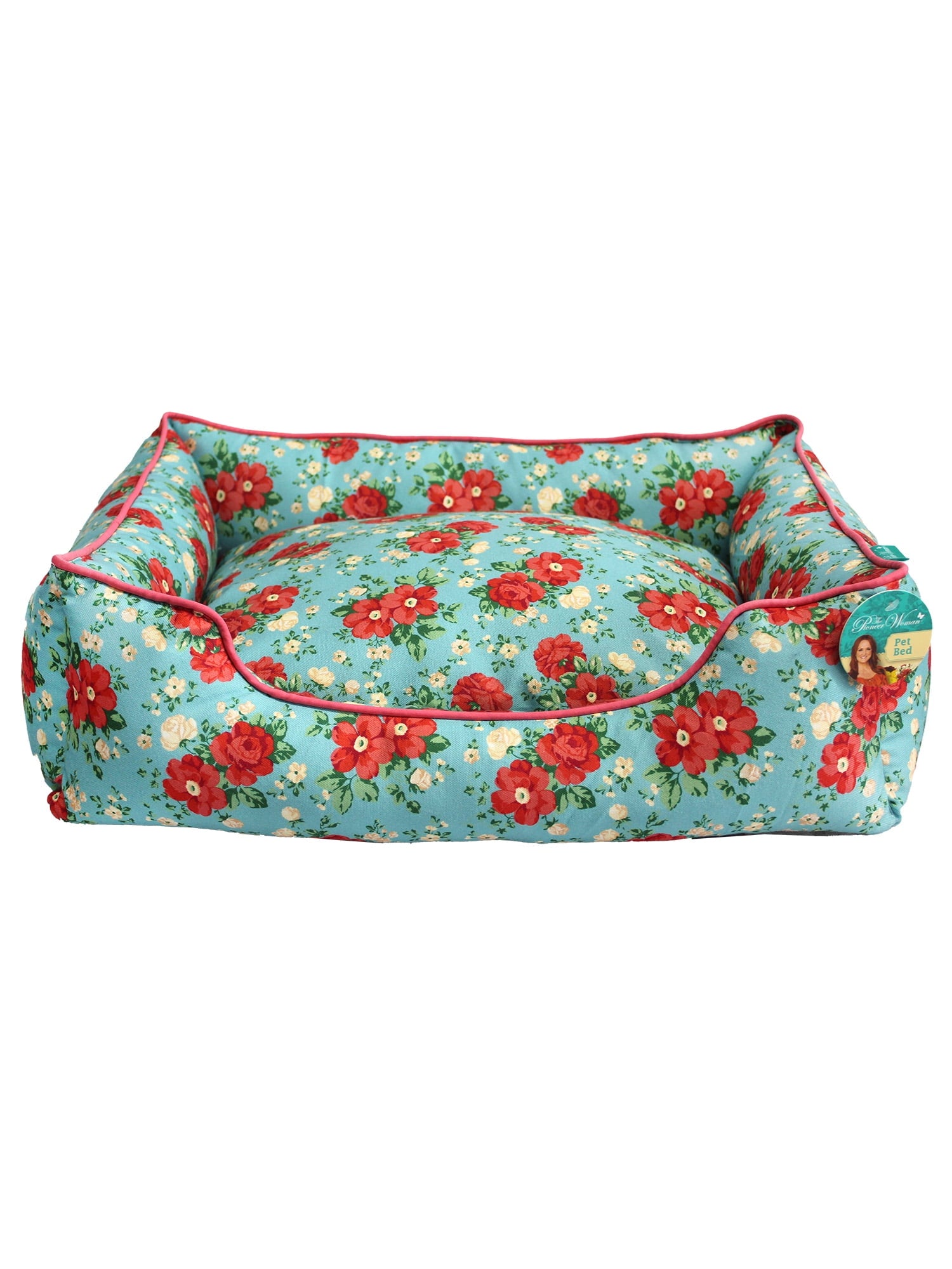 The Pioneer Woman Pet Bed, Vintage Floral Small 20" x 17"