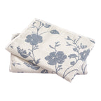 The Pioneer Woman Agatha Floral Gauze Pillow Sham, Standard, Blue Dust, 2 Pack