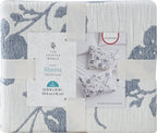 The Pioneer Woman Agatha Floral Gauze Pillow Sham, Standard, Blue Dust, 2 Pack